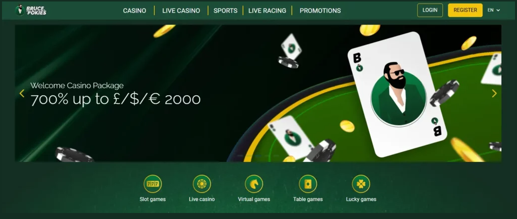 Bruce Pokies Casino App